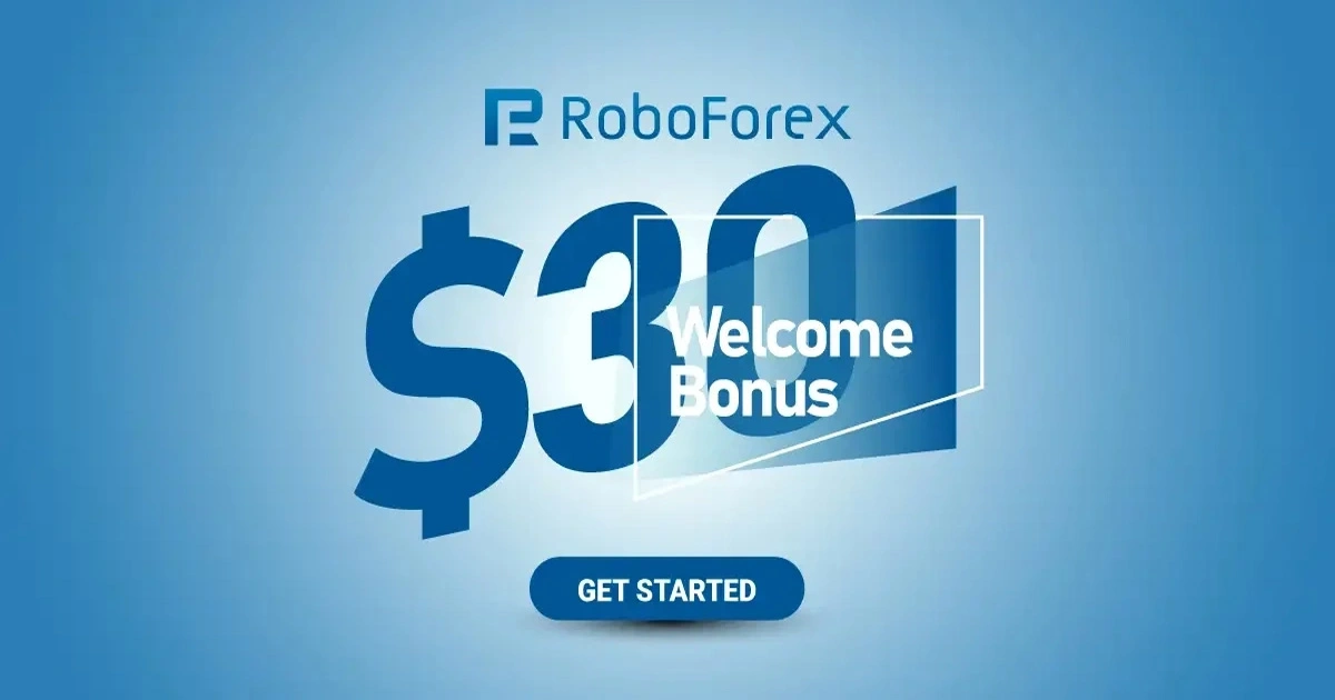 Start Trading with a $30 Welcome Bonus from RoboForex