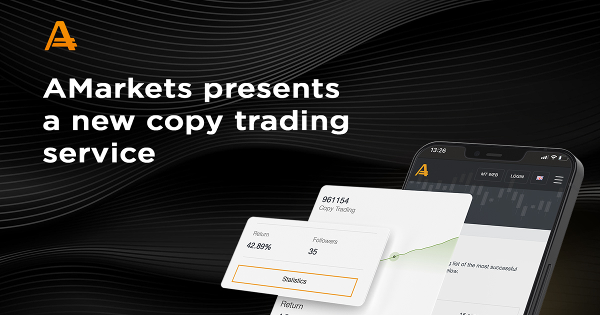 AMarkets presents a new copy trading service