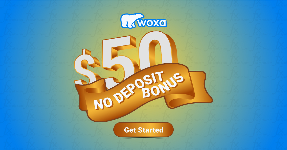 $50 No Deposit Trading Credit Bonus with Woxa