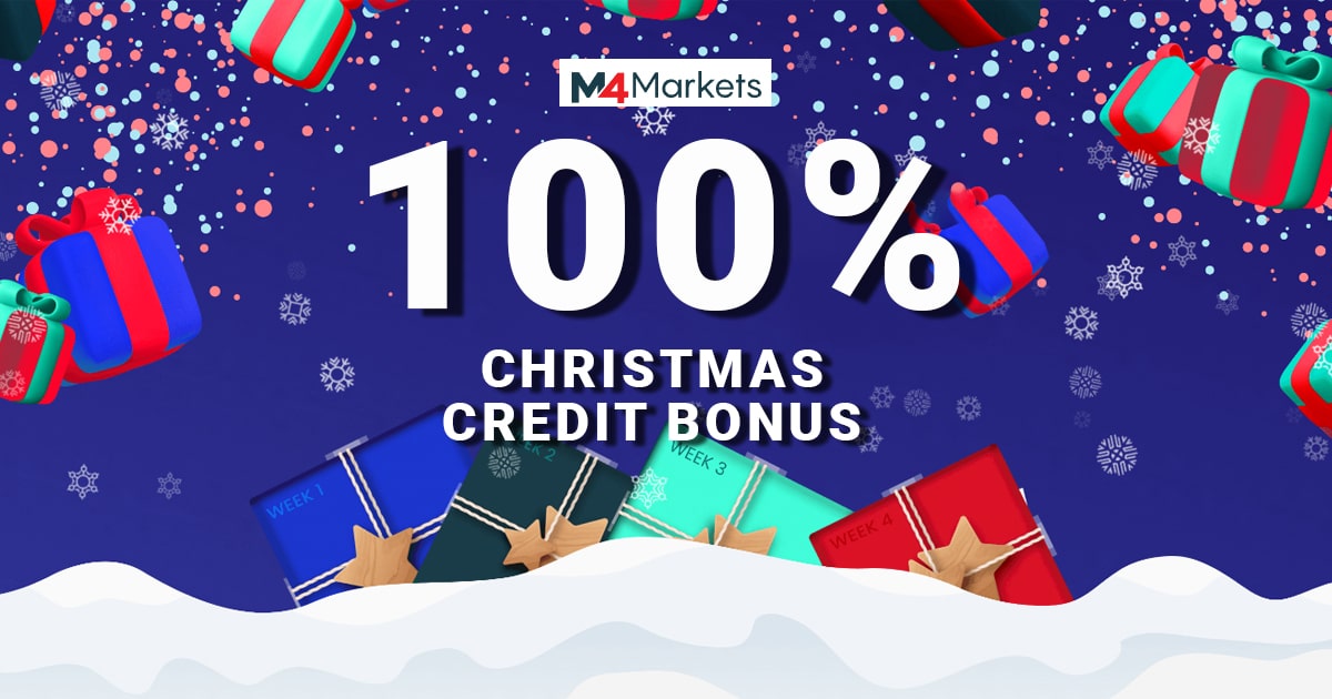 Get 100% M4Markets Christmas Credit Bonus