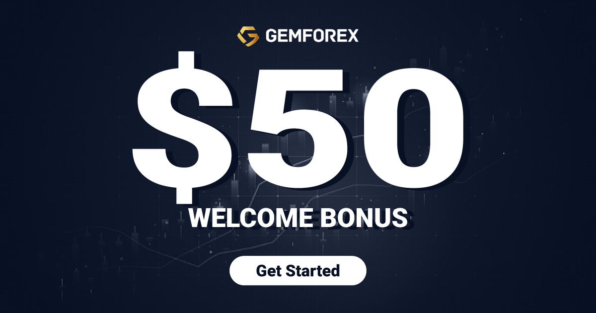GEMFOREX $50 Forex No Deposit Welcome Bonus