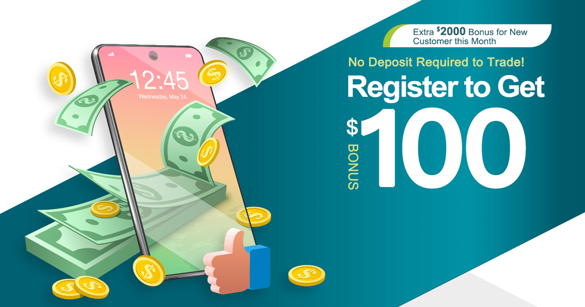 $100 Forex No Deposit Required from HXFX Global