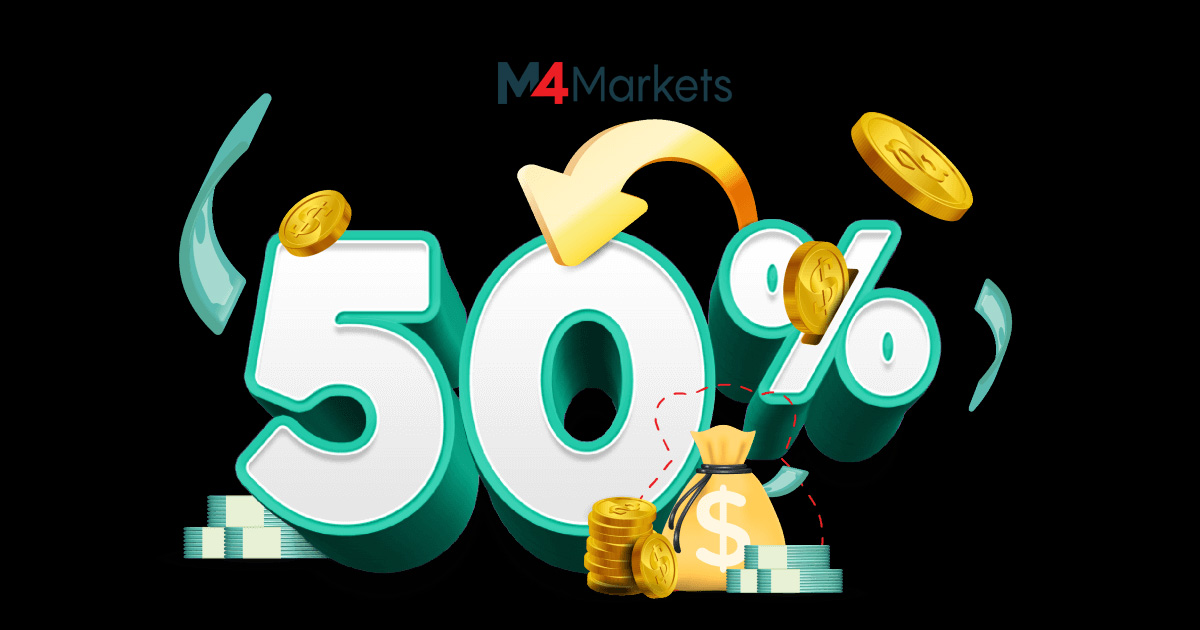 Get 50% Trading Credit Bonus with M4Markets Today
