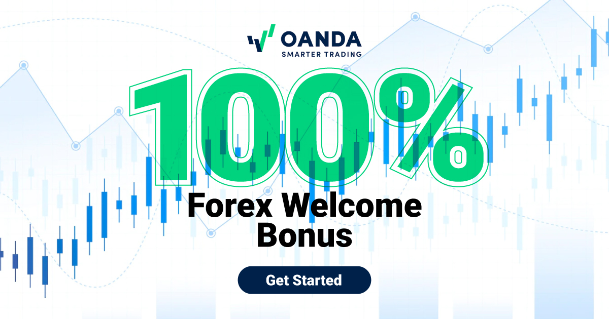 100% Welcome Forex Bonus 2023 by OANDA