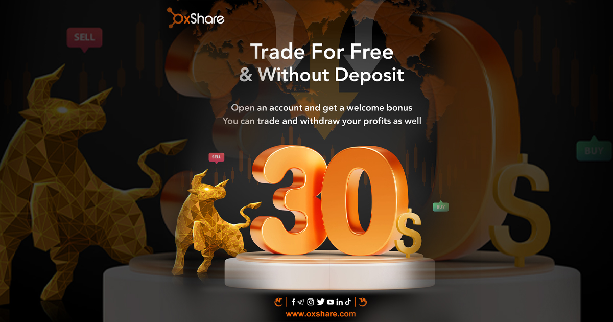 Get $30 No Deposit Forex Welcome Bonus from OXShare