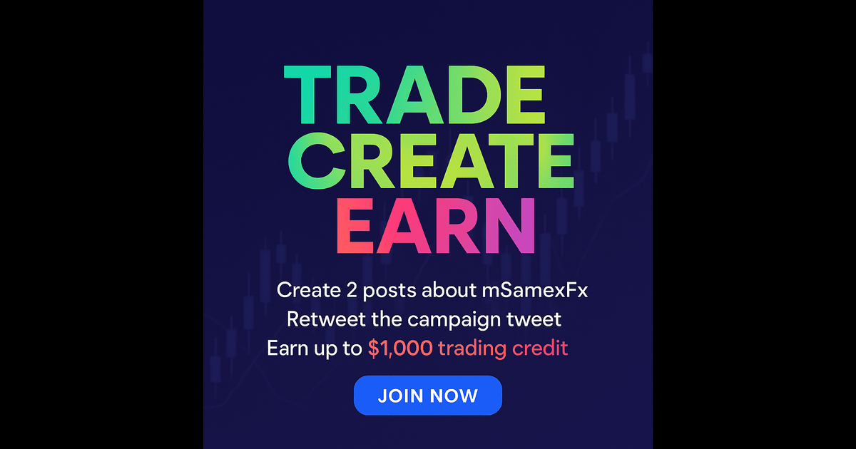Get Up To $1000 in Free Trading Credit at MSamexFX