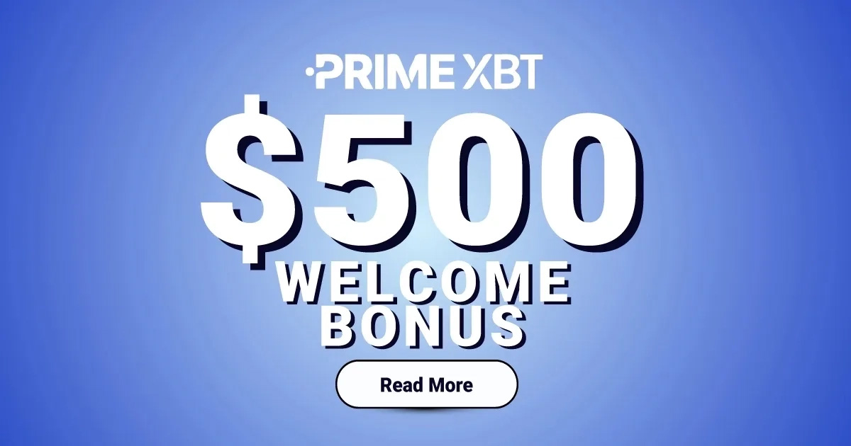 Exclusive Offer from PrimeXBT Get a $500 Welcome Gift