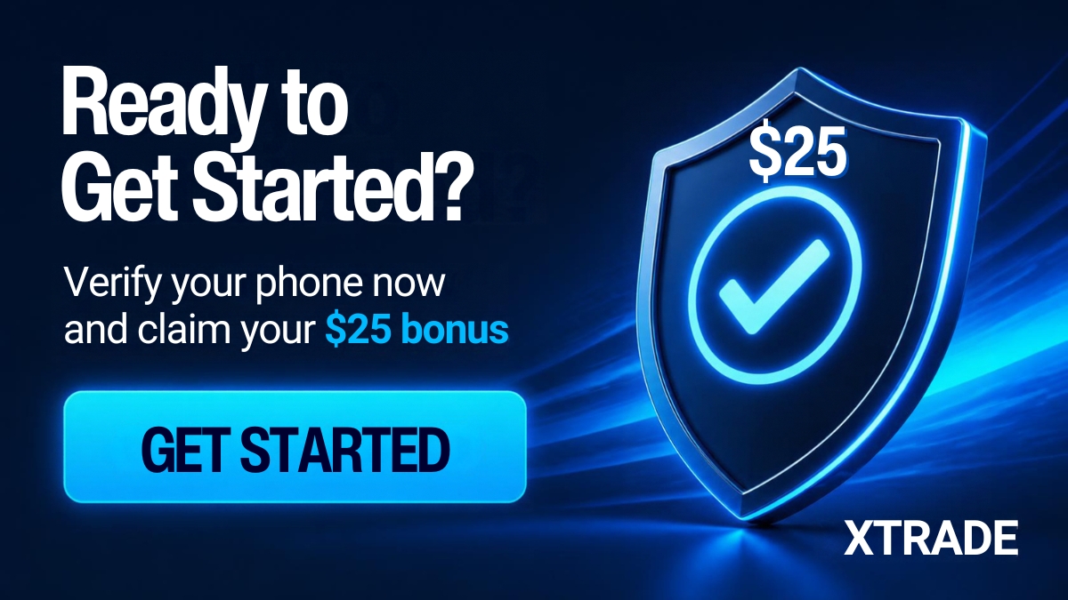 XTrade $25 Phone Verification Free Forex No Deposit Bonus