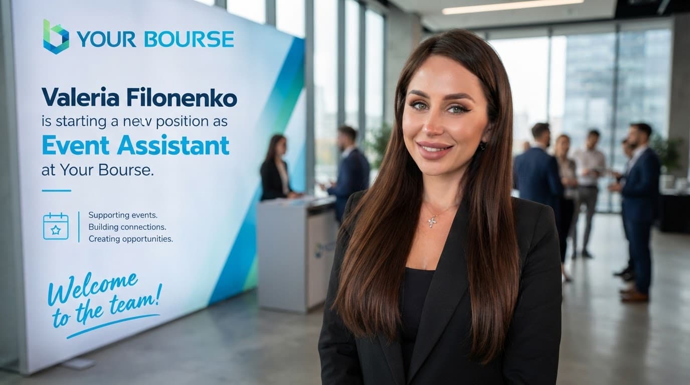 Your Bourse Announces Valeria Filonenko as Event Assistant